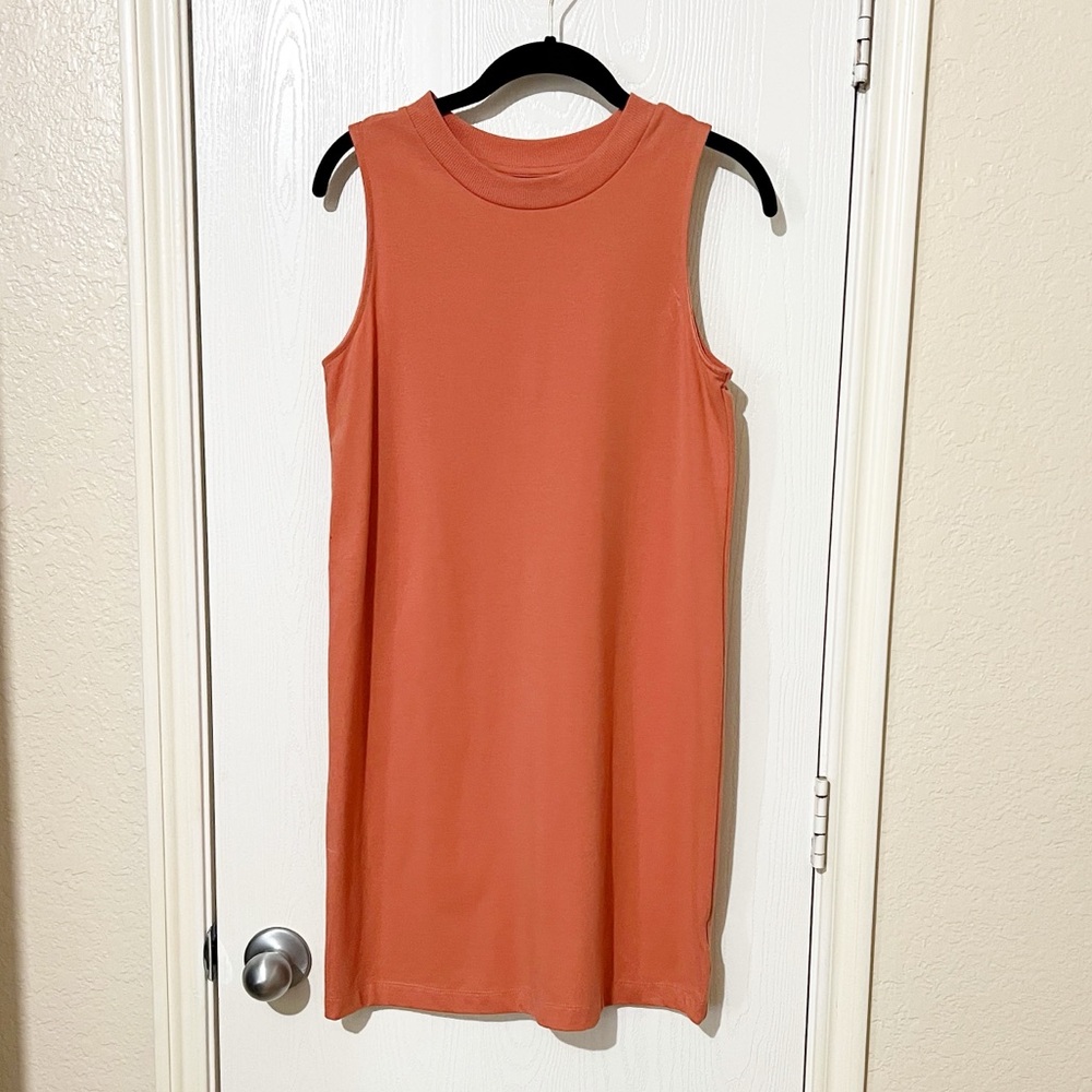 [A New Day] Orange Sleeveless Shirt Dress XSmall Beachy Summery Fall Casual